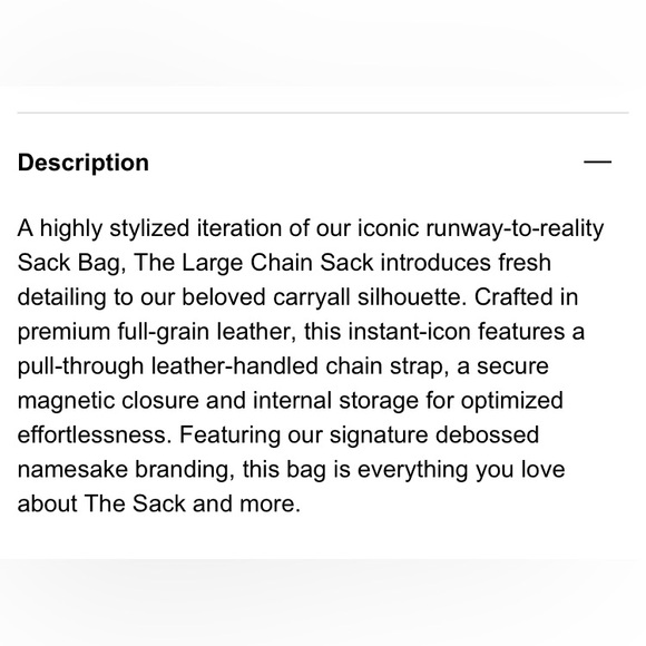 Marc Jacobs Black Sack Bag - Picture 11 of 14